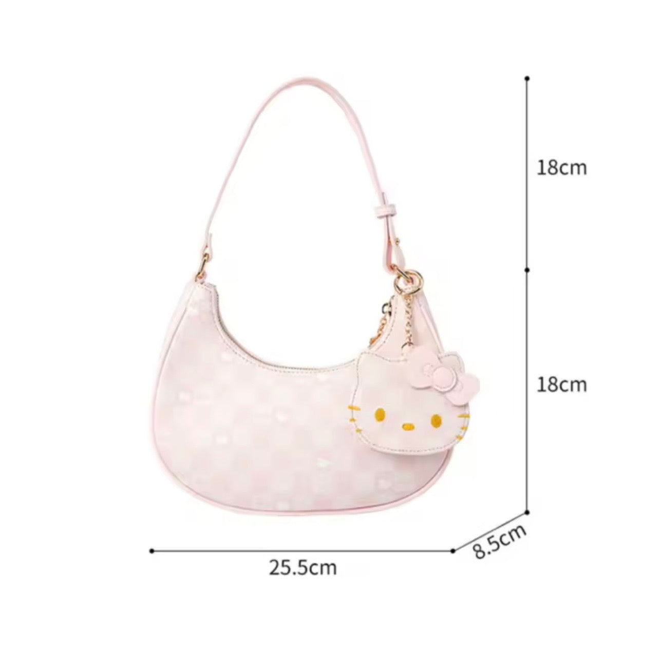 Hello Kitty Soft Blush Mini Shoulder Bag