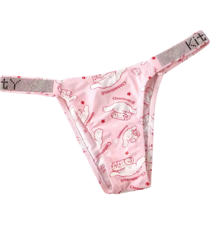 Bedazzled Hk Thongs