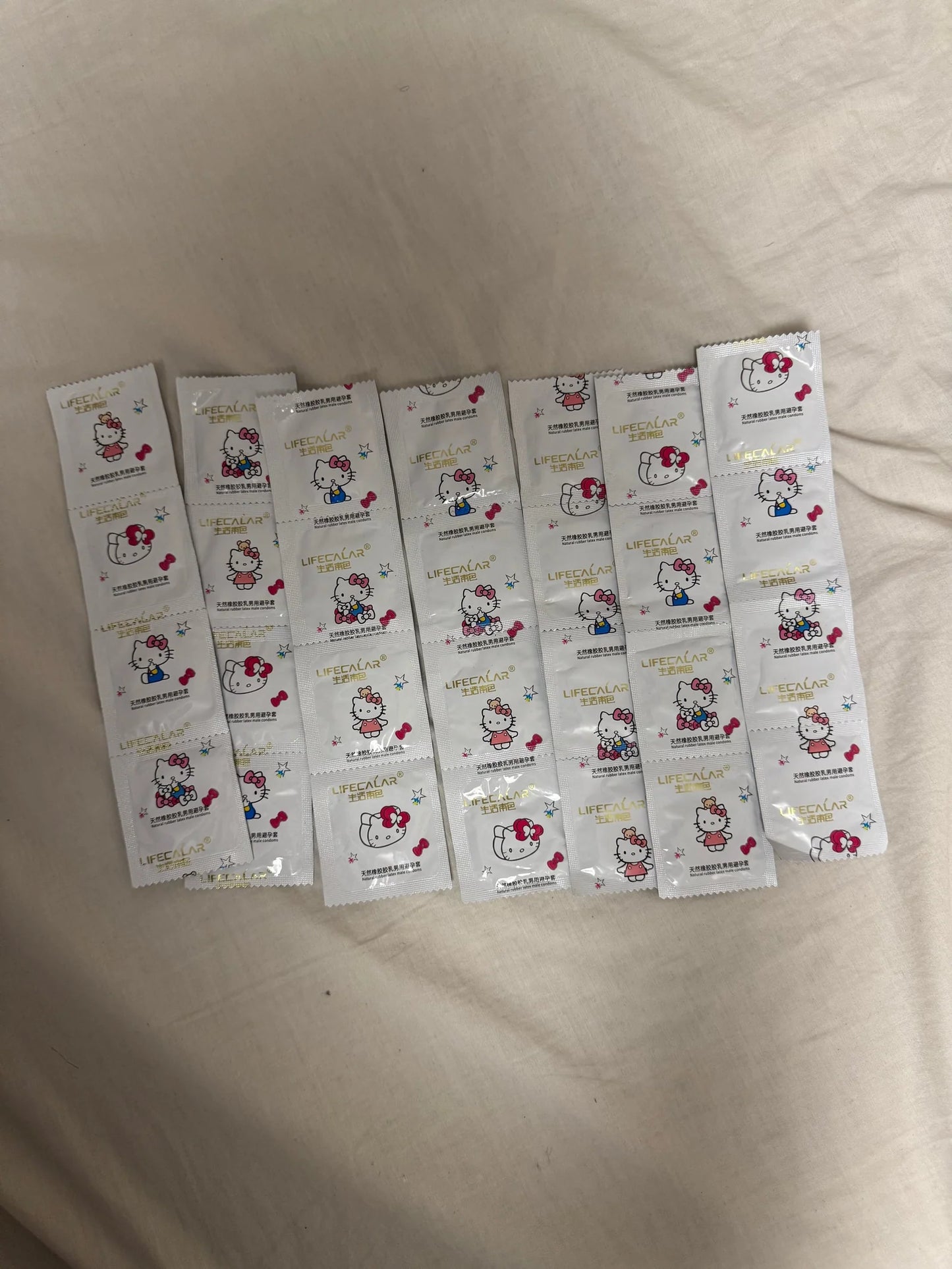 Hello Kitty Condoms:Free Shipping Worldwide