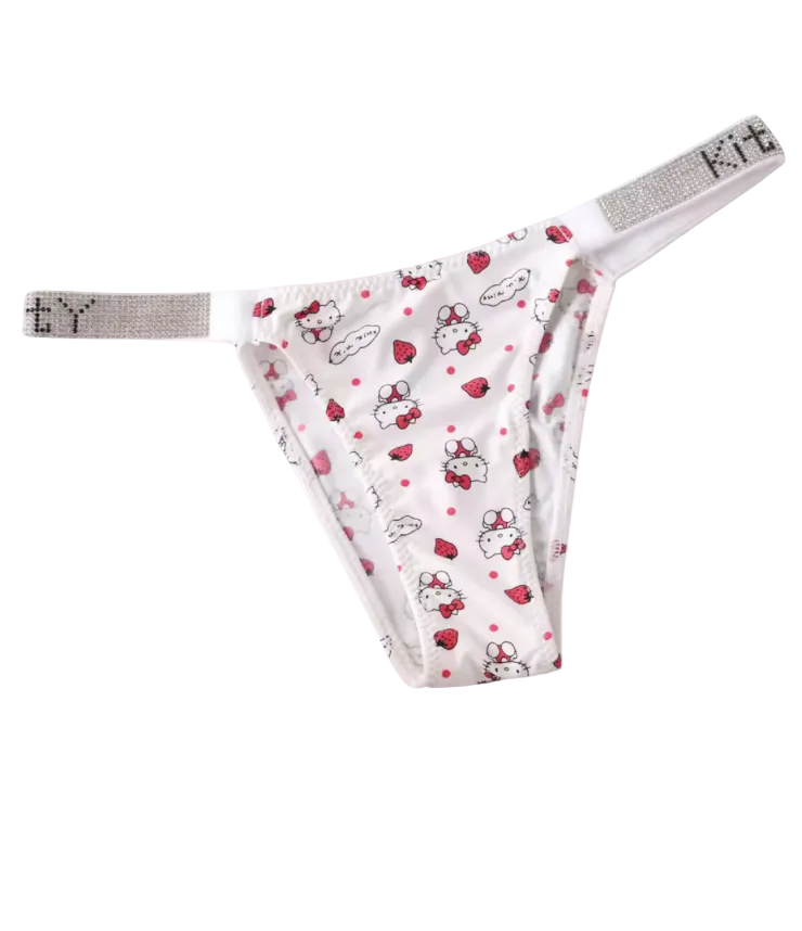 Bedazzled Hk Thongs
