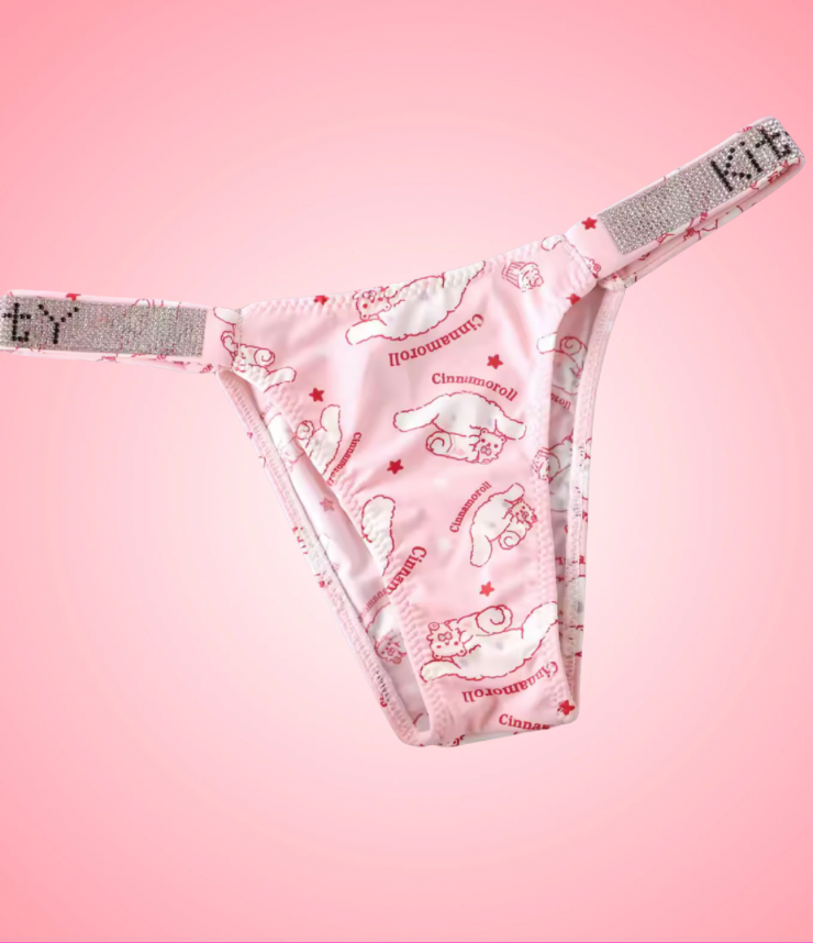 Bedazzled Hk Thongs
