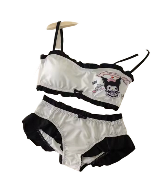 Kuromi White Two Piece