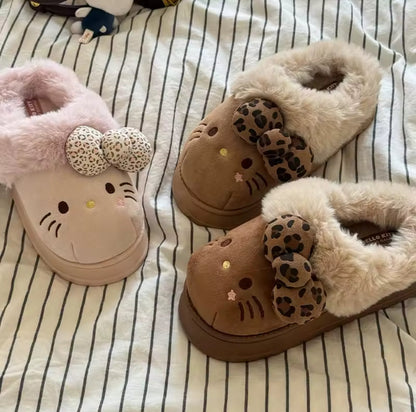 Viral Hello Kitty Fluffy Slippers