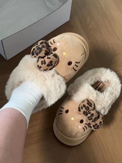 Viral Hello Kitty Fluffy Slippers