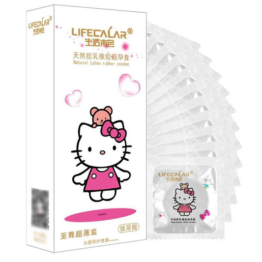 Hello Kitty Condoms:Free Shipping Worldwide