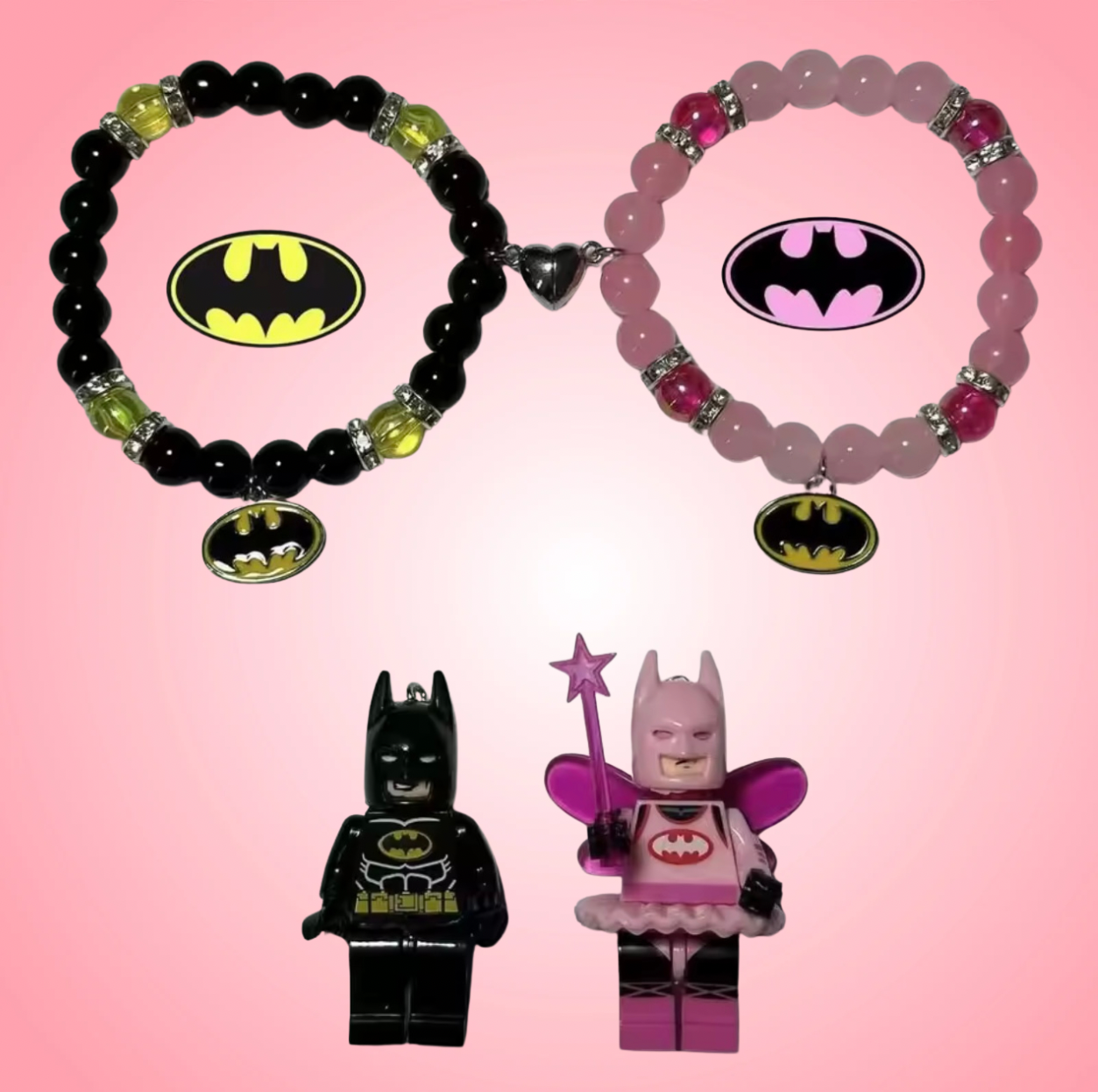 Hello kitty batman bracelet