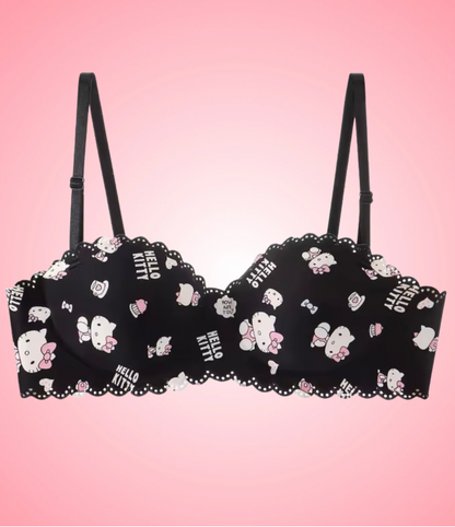Hello Kitty Sweetheart Scallop Bra