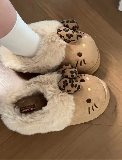 Viral Hello Kitty Fluffy Slippers